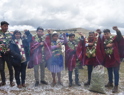 Municipio de Tiraque se Beneficia con Proyectos de Riego