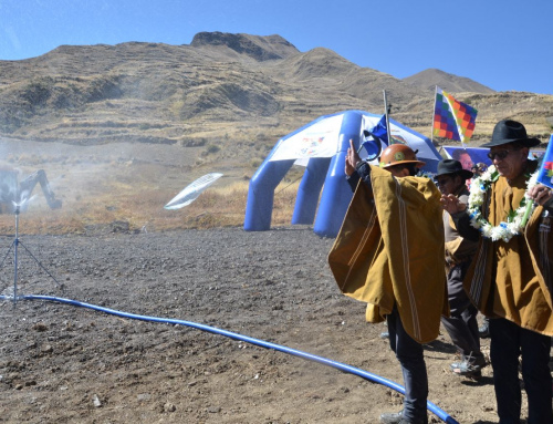 Municipio de Malla recibe proyecto de microriego para 60 familias de la comunidad de Jachapampa