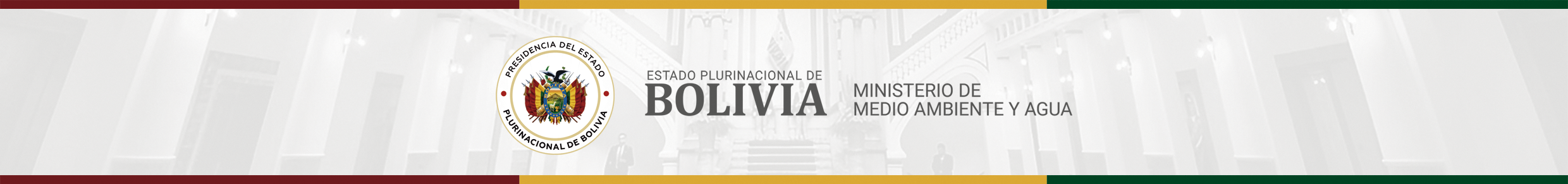 Ministerio de Medio Ambiente y Agua Logo